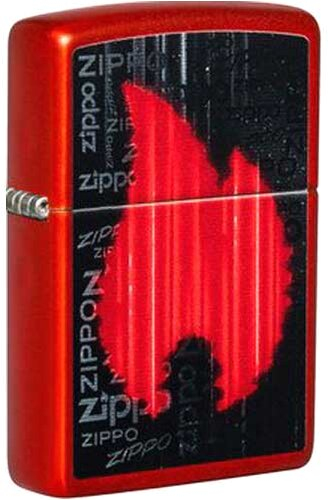 Zippo Feuerzeug Gamer Rot Design