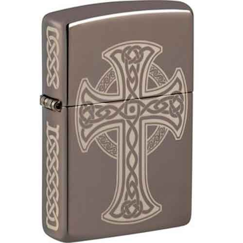 Zippo Feuerzeug gelasert Celtic Cross Zippo Feuerzeug gelasert Celtic Cross