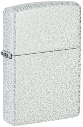 Zippo Feuerzeug Glacier Chrom, Weiß Zippo Feuerzeug Glacier Chrom, Weiß