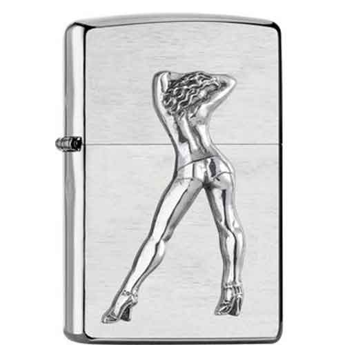 Zippo Feuerzeug Gogo Girl Emblem Zippo Feuerzeug Gogo Girl Emblem