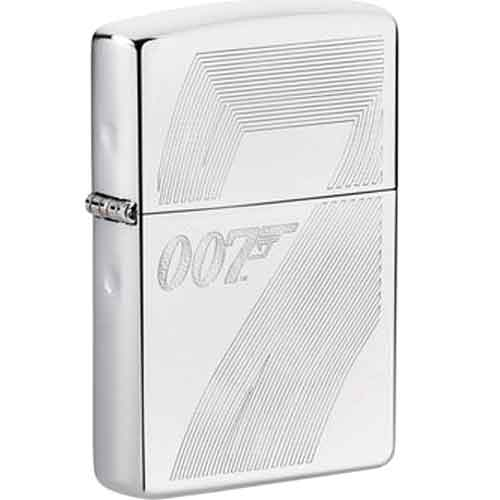 Zippo Feuerzeug graviert 007 James Bond Zippo Feuerzeug graviert 007 James Bond