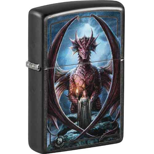 Zippo Feuerzeug Grey Dusk color Anne Stokes Dragon Zippo Feuerzeug Grey Dusk color Anne Stokes Dragon