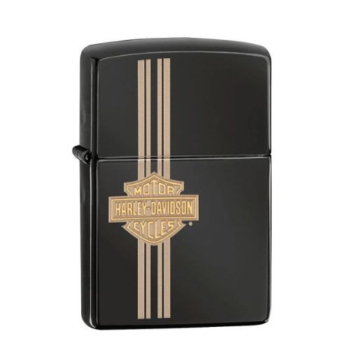 Zippo Feuerzeug Harley-Davidson Chrom/Gold Zippo Feuerzeug Harley-Davidson Chrom/Gold