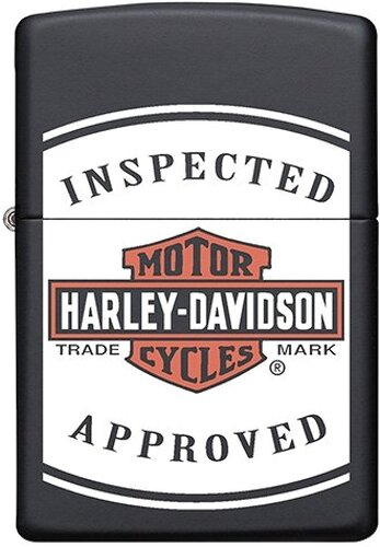Zippo Feuerzeug Harley Davidson Inspected Approved Zippo Feuerzeug Harley Davidson Inspected Approved