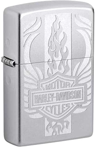 Zippo Feuerzeug Harley-Davidson Logo Flame