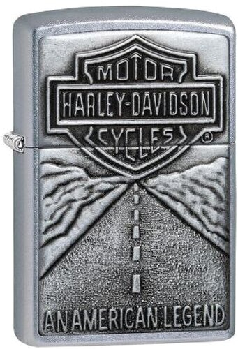 Zippo Feuerzeug HD American Legend-A Silber Zippo Feuerzeug HD American Legend-A Silber