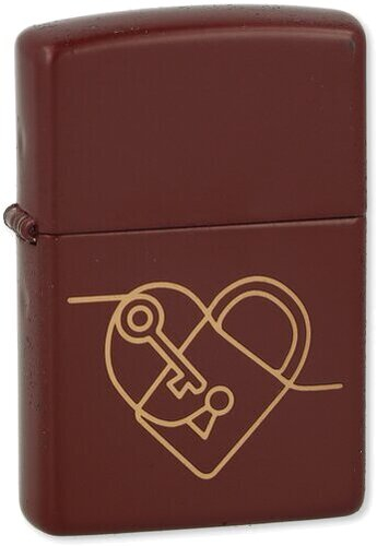 Zippo Feuerzeug Heart Locket Design