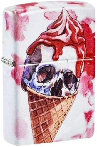 Zippo Feuerzeug Horror / Goth Eiswaffel Zippo Feuerzeug Horror / Goth Eiswaffel