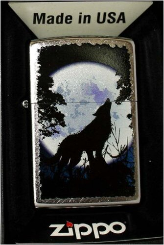 Zippo Feuerzeug Howling Wolf Zippo Feuerzeug Howling Wolf