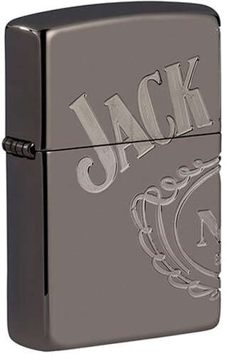 Zippo Feuerzeug Jack Daniels Black ICE 360 Grad Design