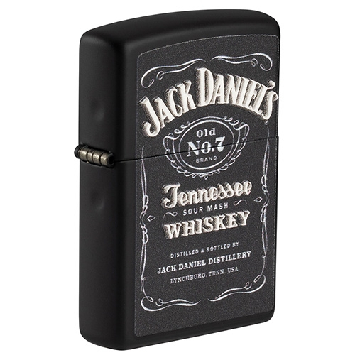 Zippo Feuerzeug Jack Daniels Logo in Texture Print Zippo Feuerzeug Jack Daniels Logo in Texture Print