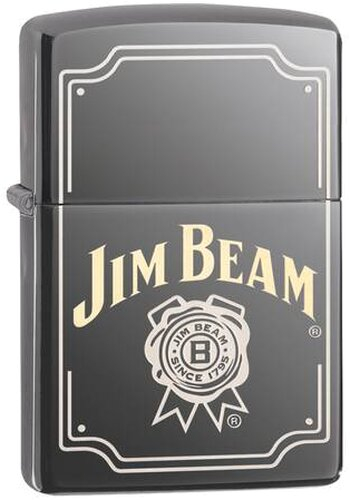 Zippo Feuerzeug Jim Beam Logo Two Tone