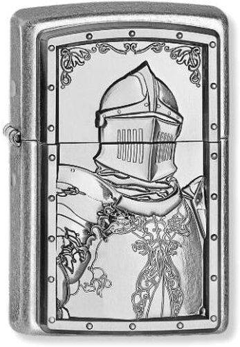 Zippo Feuerzeug Knight's Take Limited Edtition 2007963 antik silber Zippo Feuerzeug Knight's Take Limited Edtition 2007963 antik silber