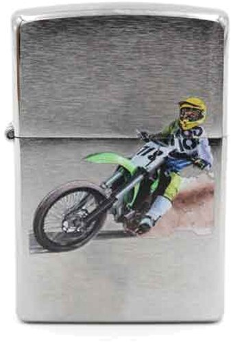 Zippo Feuerzeug Motocross Fahrer