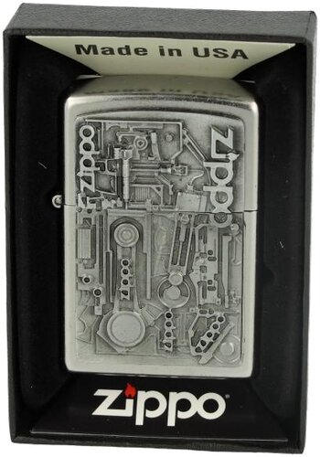 Zippo Feuerzeug Motor Parts Emblem 3D 2006539 Zippo Feuerzeug Motor Parts Emblem 3D 2006539