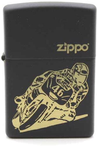 Zippo Feuerzeug Motorradfahrer