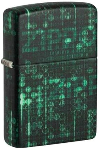 Zippo Feuerzeug Pattern Design Glow in the Dark Green Zippo Feuerzeug Pattern Design Glow in the Dark Green