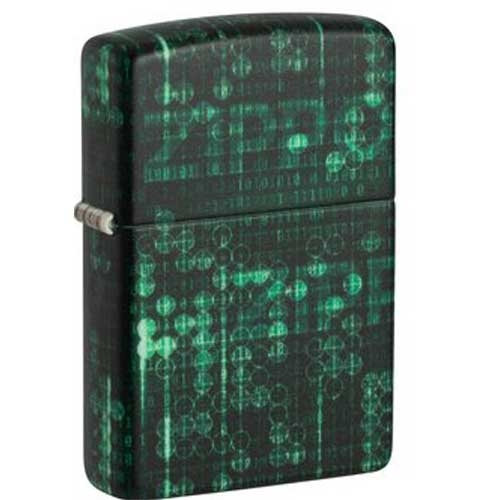 Zippo Feuerzeug Pattern Design Glow in the Dark Green Zippo Feuerzeug Pattern Design Glow in the Dark Green