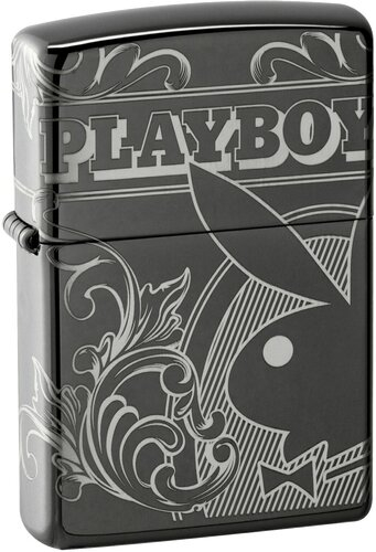 Zippo Feuerzeug PL150 Playboy Chrom Zippo Feuerzeug PL150 Playboy Chrom
