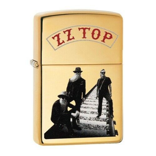 Zippo Feuerzeug ZZ TOP PL254B Gold Zippo Feuerzeug ZZ TOP PL254B Gold