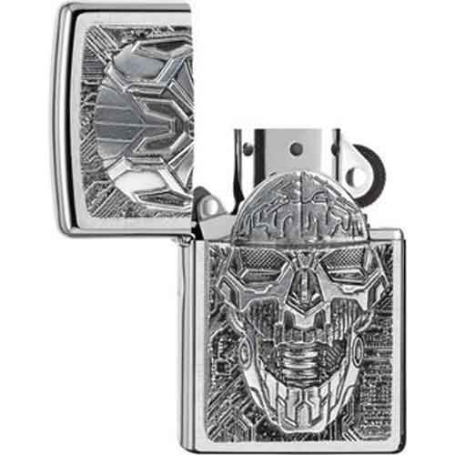 Zippo Feuerzeug Plakette Trick Technik Skull Zippo Feuerzeug Plakette Trick Technik Skull