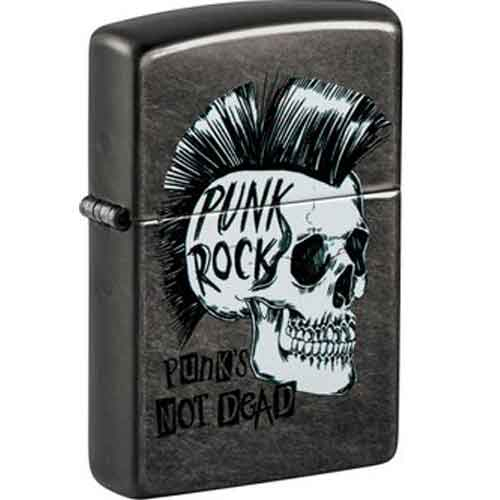 Zippo Feuerzeug Punk Rock Skull Zippo Feuerzeug Punk Rock Skull