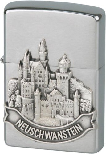 Zippo Feuerzeug Schloß Neuschwanstein Zippo Feuerzeug Schloß Neuschwanstein