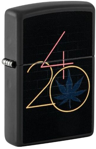 Zippo Feuerzeug Schwarz color 540 420 Glow in Dark Zippo Feuerzeug Schwarz color 540 420 Glow in Dark