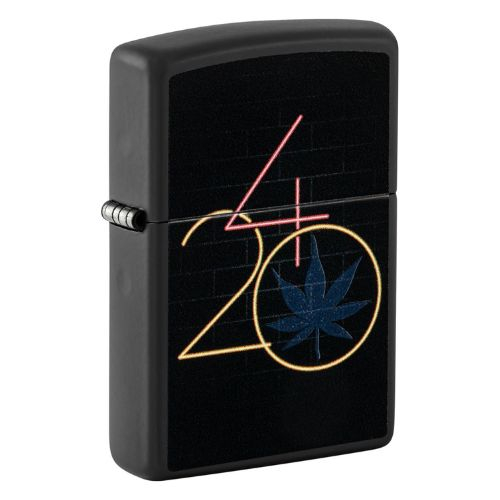 Zippo Feuerzeug Schwarz color 540 420 Glow in Dark Zippo Feuerzeug Schwarz color 540 420 Glow in Dark