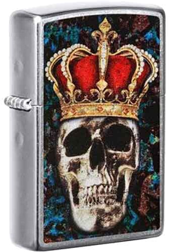 Zippo Feuerzeug Skull King Zippo Feuerzeug Skull King