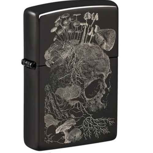 Zippo Feuerzeug Skull Mushroom Zippo Feuerzeug Skull Mushroom