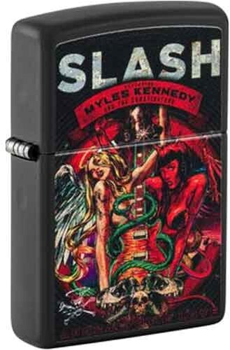 Zippo Feuerzeug Slash schwarz Zippo Feuerzeug Slash schwarz
