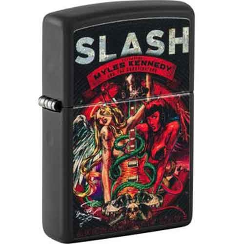 Zippo Feuerzeug Slash schwarz Zippo Feuerzeug Slash schwarz