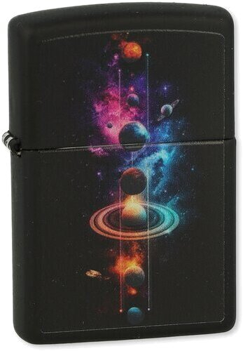 Zippo Feuerzeug Solar System Design