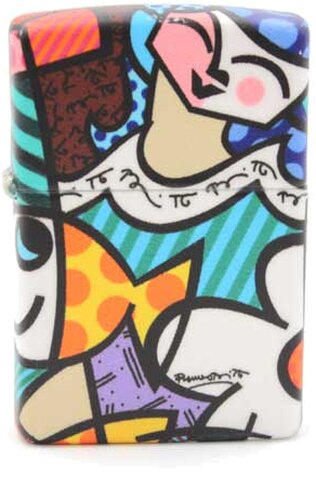Zippo Feuerzeug Sonderedition Britto Fish and Cat