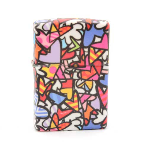 Zippo Feuerzeug Sonderedition Britto Hearts All Over Zippo Feuerzeug Sonderedition Britto Hearts All Over