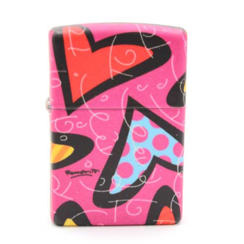 Zippo Feuerzeug Sonderedition Britto Modern Love Violett Zippo Feuerzeug Sonderedition Britto Modern Love Violett