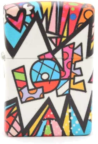 Zippo Feuerzeug Sonderedition Britto Pow Love