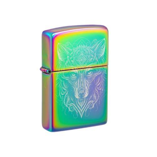 Zippo Feuerzeug Spectrum Photo Image Wolf Zippo Feuerzeug Spectrum Photo Image Wolf