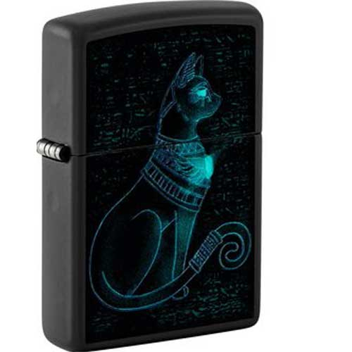 Zippo Feuerzeug Spiritual Cat Design Zippo Feuerzeug Spiritual Cat Design