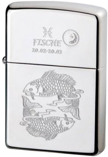 Zippo-Feuerzeug Sternzeichen Fische