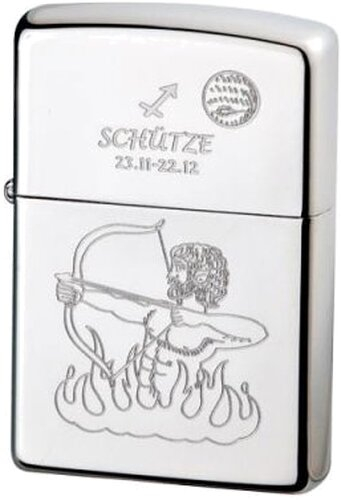 Zippo-Feuerzeug Sternzeichen Schütze