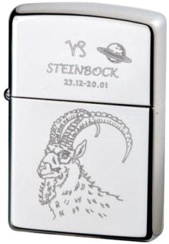Zippo-Feuerzeug Sternzeichen Steinbock Zippo-Feuerzeug Sternzeichen Steinbock