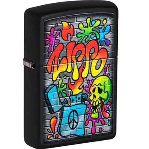 Zippo Feuerzeug Street Art Zippo Feuerzeug Street Art