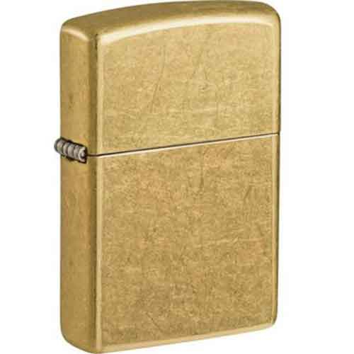 Zippo Feuerzeug Street Brass Gold Zippo Feuerzeug Street Brass Gold