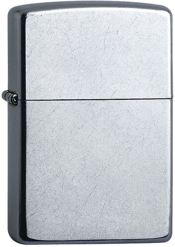 Zippo-Feuerzeug Street Chrom Breit