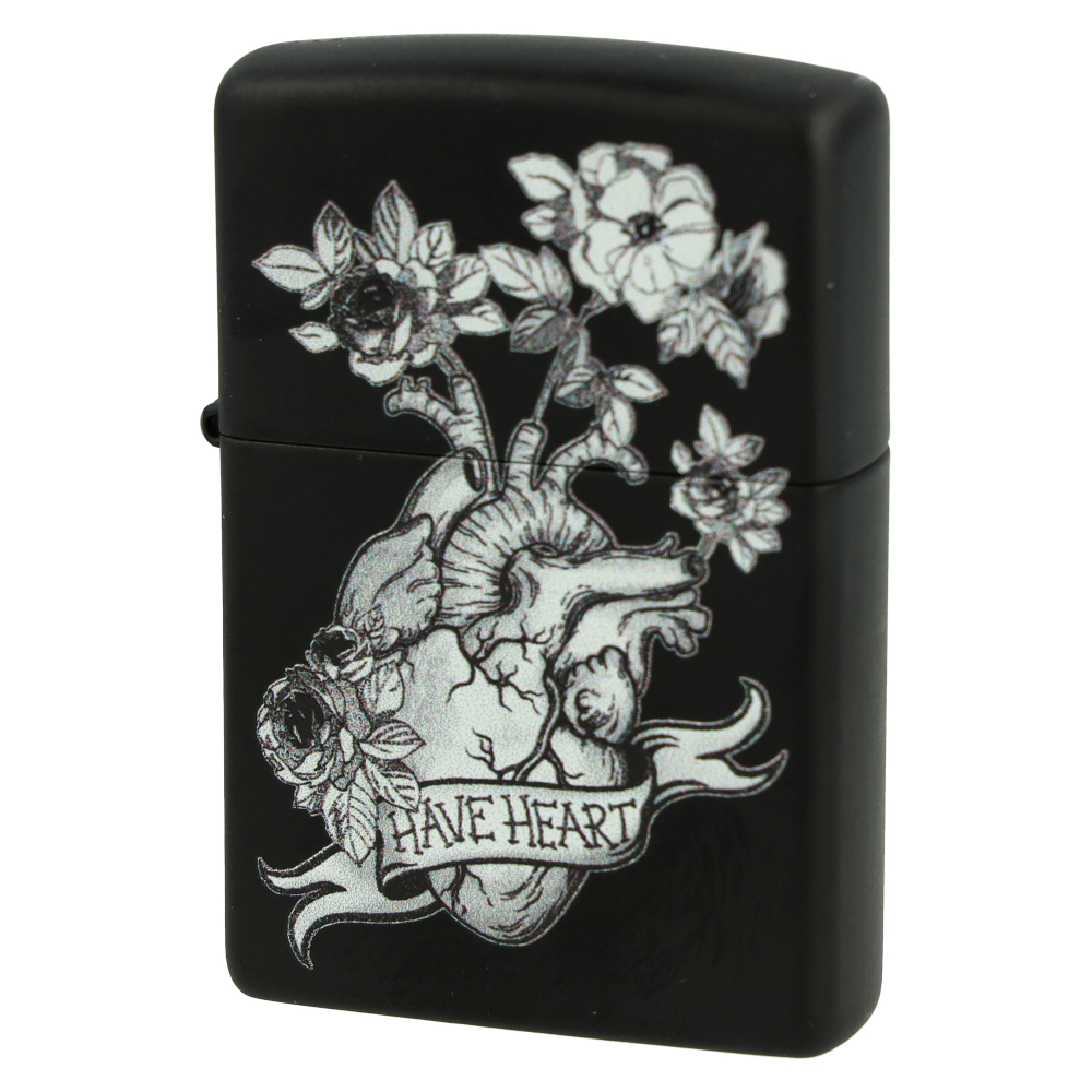 Zippo Feuerzeug Tattoo Heart Floral Design Zippo Feuerzeug Tattoo Heart Floral Design