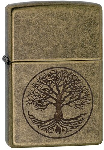 Zippo Feuerzeug Tree of Life Antique