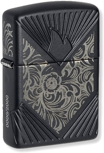 Zippo Feuerzeug Venetian 2024 Collectible of the Year 60007131 Matt Schwarz