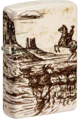 Zippo Feuerzeug Wild West Scene Zippo Feuerzeug Wild West Scene